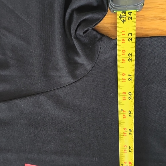 LEVI'S 501 BRAND SIGNATURE MENS BLACK SHORT SLEEVE RELAXED T-SHIRT SIZE LARGE - Picture 7 of 11